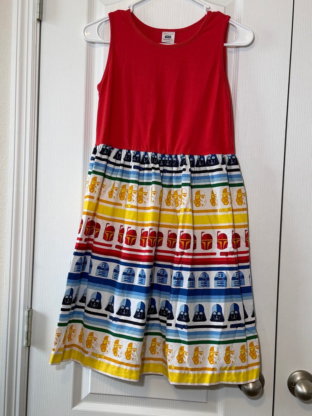 Hanna Andersson Star Wars Dress (Euro Size 160) US Size 14-16-Rainbow Tank